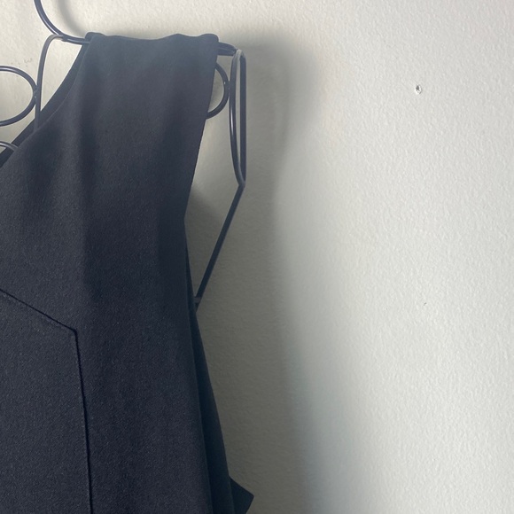 RACHEL Rachel Roy Asymmetrical Sleeveless Dress in Black - Picture 5 of 8